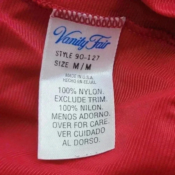 Vintage 90s Silky Lace Babydoll Top Sleep Shirt Pajama Nightie - M - Picture 7 of 8